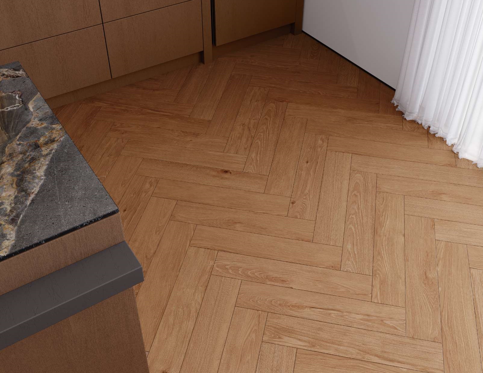 Parchet laminat Krono Original Herringbone - K850 Smoked Montanara Oak 8mm